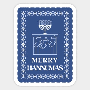 MERRY HANNUMAS Sticker